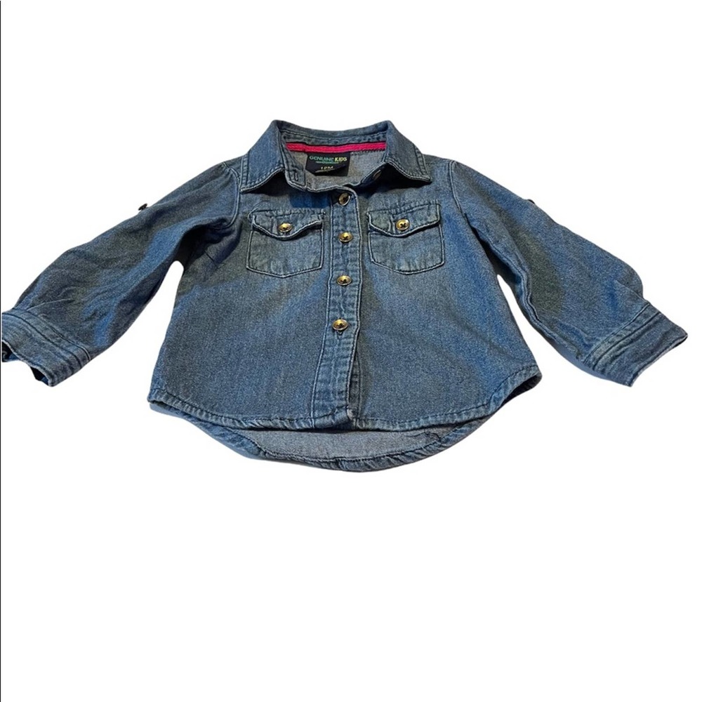 💰Oshkosh Infant Girls Jean Shirt